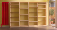 Solid wood Children's Bedroom - Playroom Storage.