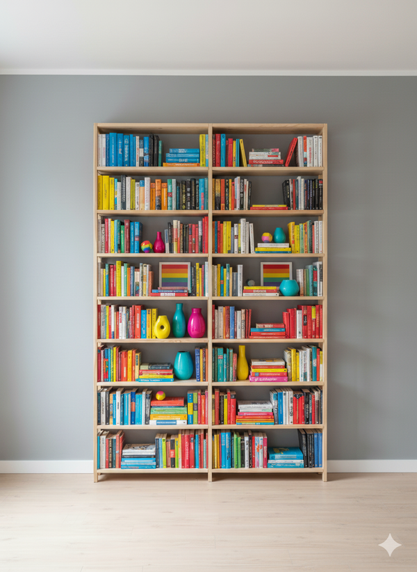 Tall Shelving in Solid Wood