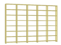 Floor to Ceiling Library Bookcase & Modular Shelving System - PR680507 Shelfstore